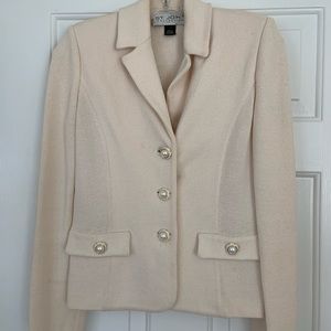 Size 2 - Cream Blazer St. John’s